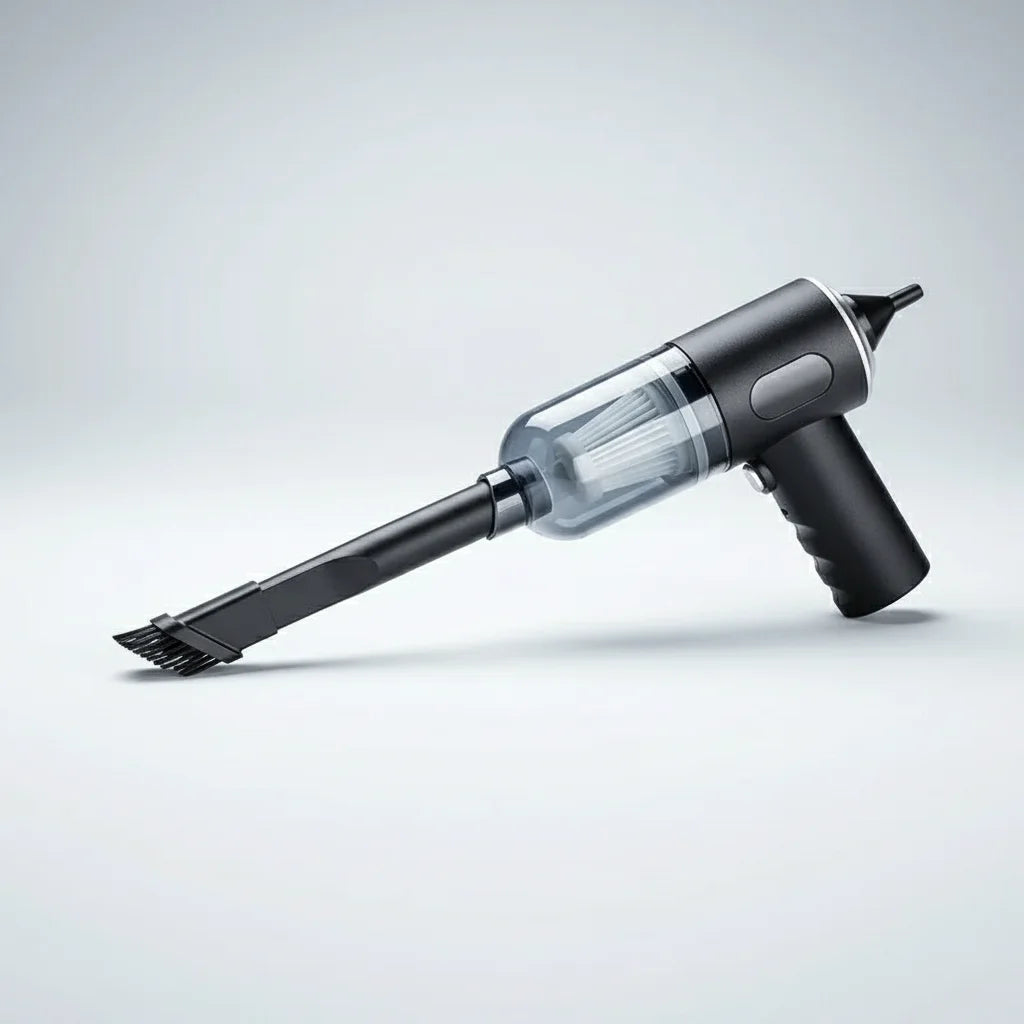 Mini Aspirateur & Souffleur Sans Fil 3-en-1